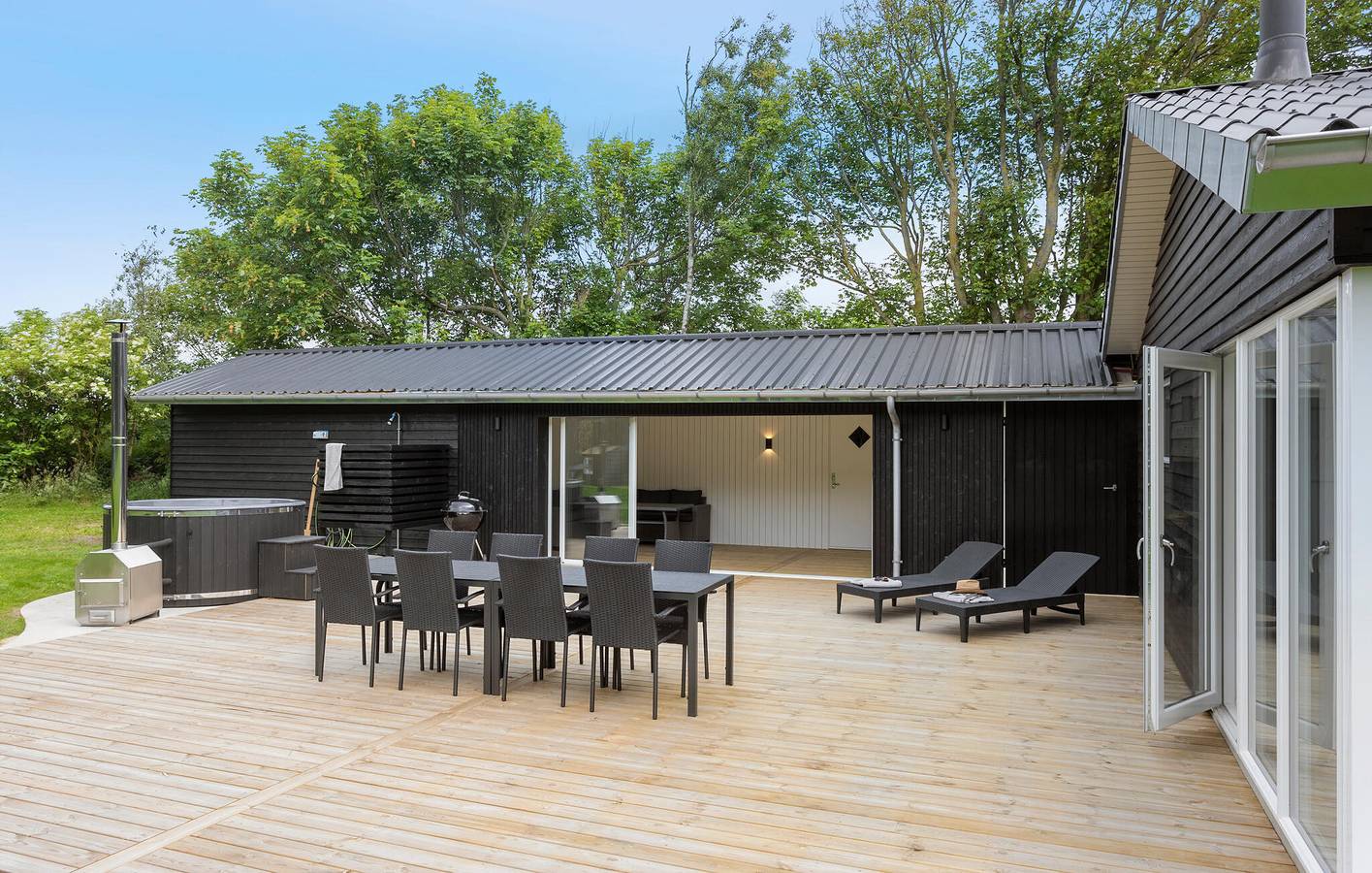 Ferienhaus für 8 Personen mit Sauna in Limfjord in Westjütland