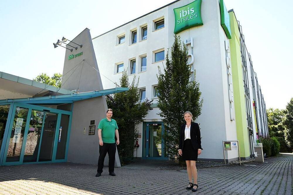 Doppelzimmer Dusche/Wc - Hotel ibis Styles Speyer in Speyer, Rheinebene