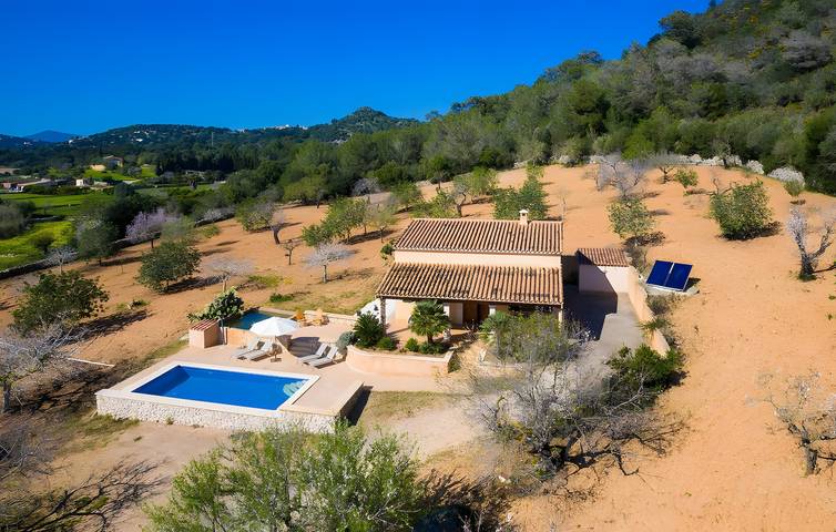Finca 'Son Sard Des Padrí Ref 229' mit Bergblick, Wi-Fi und Klimaanlage in Son Servera, Mallorca Osten