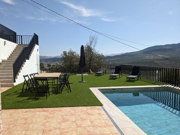 Ferienhaus für 7 Personen mit Terrasse in Iznájar, Sierras Subbéticas