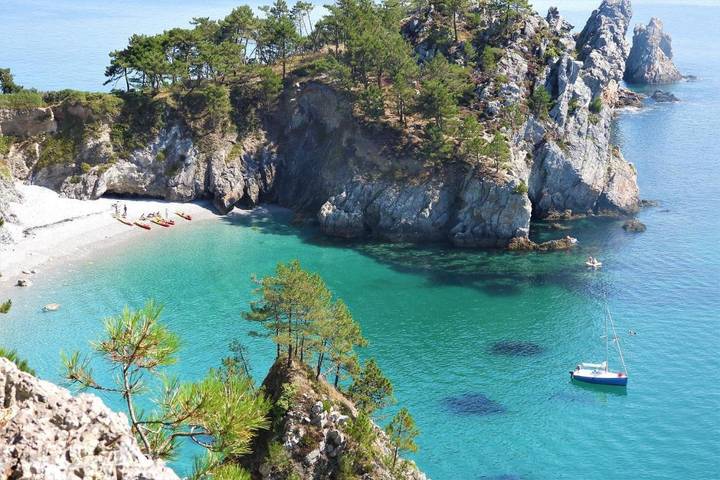 Villa pour 6 personnes, avec jardin ainsi que jacuzzi et terrasse à Crozon - 3