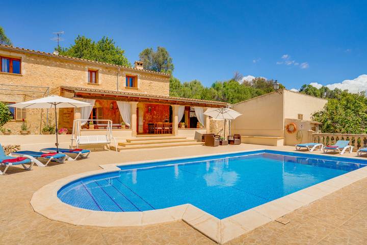 Ferienhaus für 8 Personen, mit Terrasse und Garten in Lloret de Vistalegre