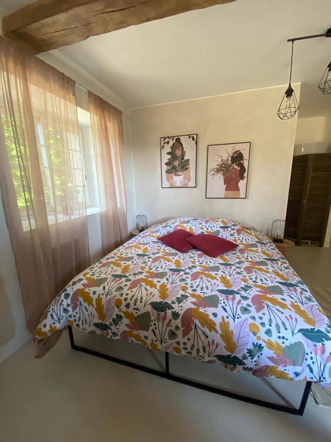 Double Room with Terrace in Auriébat, Hautes-Pyrénées