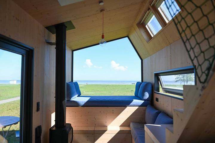 Ferienhaus für 4 Personen, mit Ausblick und Terrasse sowie Sauna in Wangerland - 4