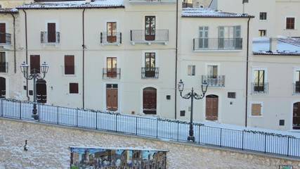 Gîte pour 6 personnes, avec balcon et vue à Castel del Monte