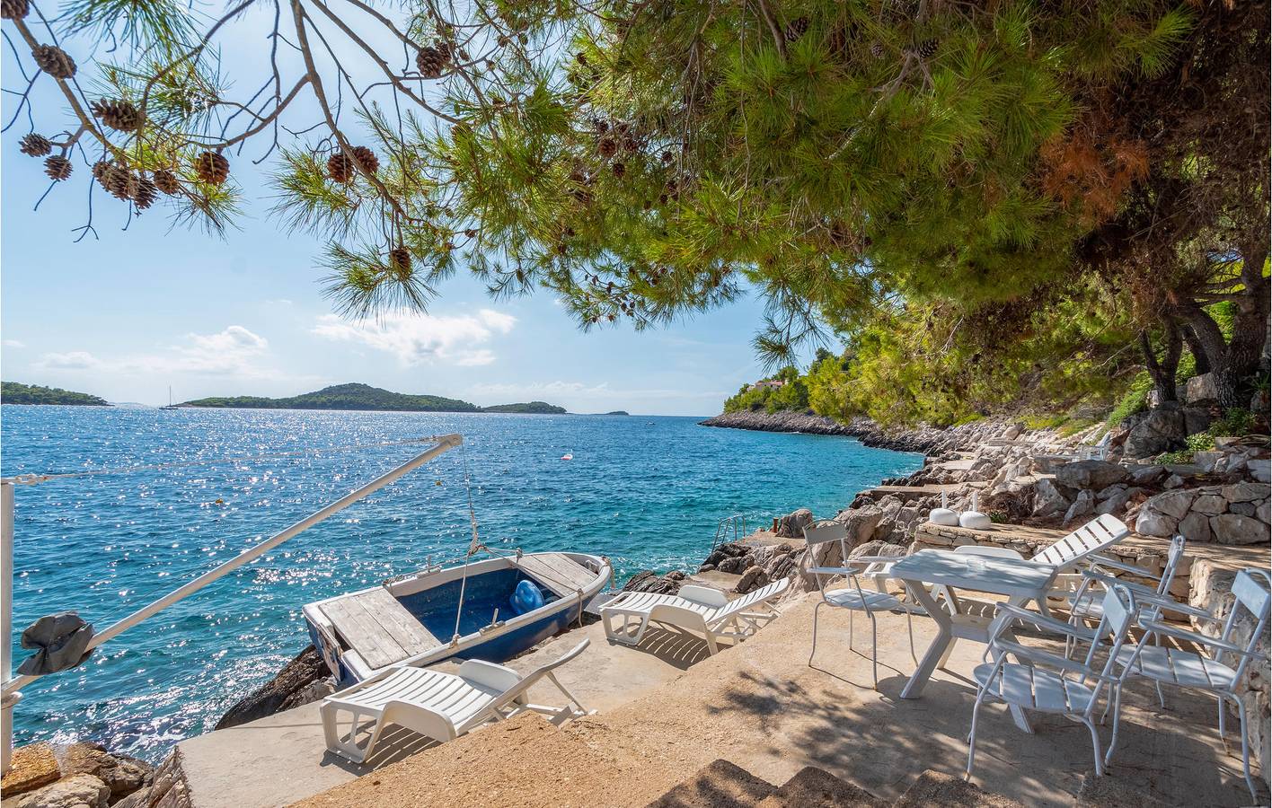 Geheel vakantieappartement, Vakantieappartement voor 4 personen met terras in Blato, Korcula