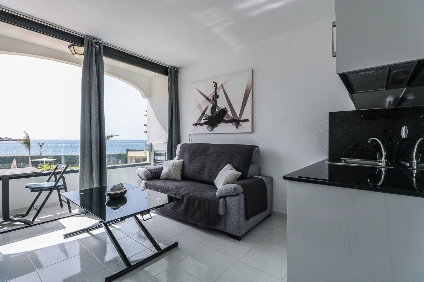 Appartamento intero, Appartamento vacanze per 3 persone con balcone in Playa del Cura, Mogán