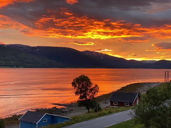 Ferienhaus für 6 Personen, mit Garten und Ausblick in Tromsø - 2
