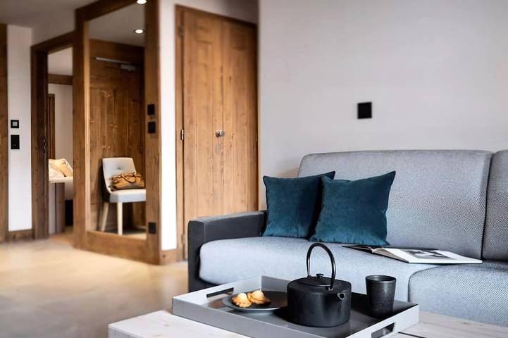 Chalet pour 6 personnes, avec balcon, animaux acceptés à Les Contamines-Montjoie