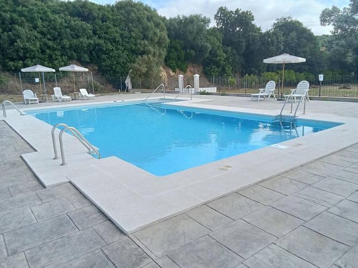 Casa de huéspuedes para 2 personas, con Terraza además de Jardín y Piscina en Almodóvar del Río