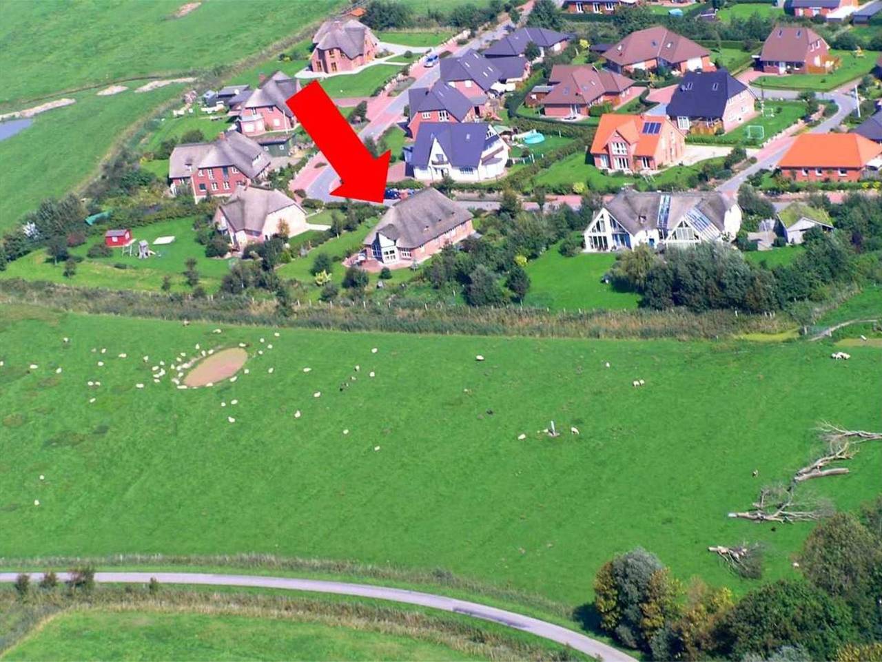 Ganze Ferienwohnung, Ferienwohnung Haß - Ferienwohnung Reethaus in Tönning in Tönning, Halbinsel Eiderstedt