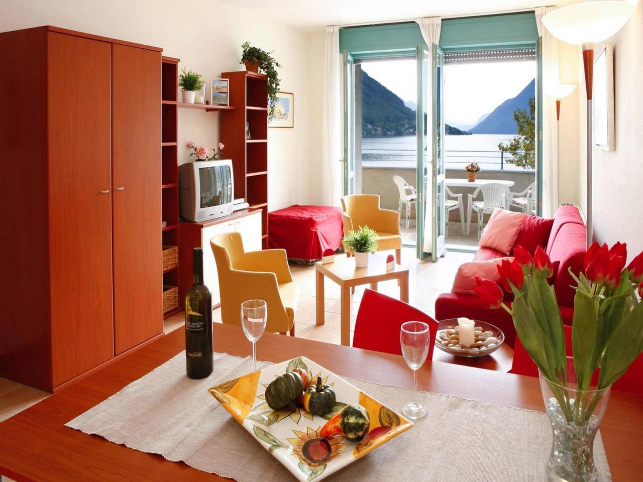 Ganze Wohnung, Wohnung in Porlezza mit Bergblick in Porlezza, Gemeinde Porlezza