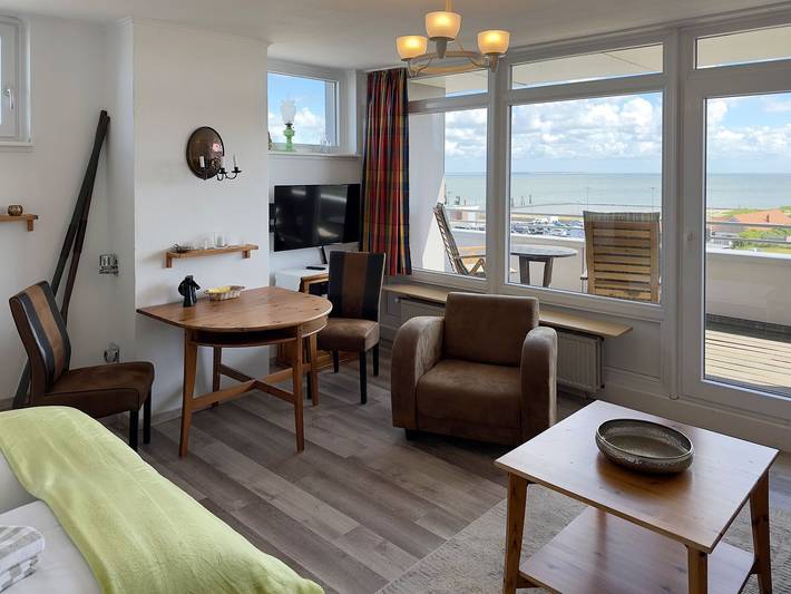 Ferienwohnung für 2 Personen, mit Balkon an der Nordsee - 2