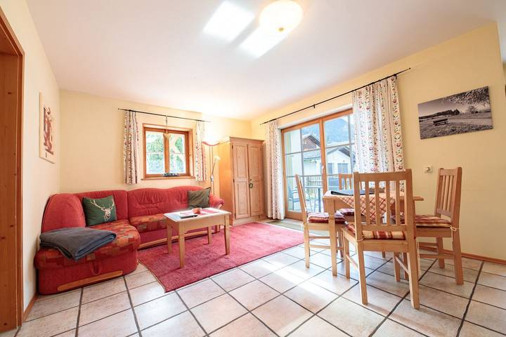 Ferienwohnung für 2 Personen, mit Balkon und Terrasse in Grainau