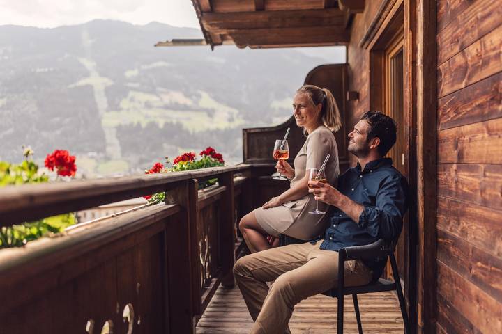 Hotel für 2 Personen, mit Balkon und Sauna in Stumm