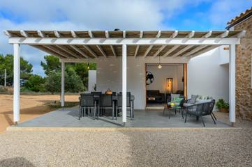 Ferienhaus in El Pilar de la Mola, Formentera für 6 