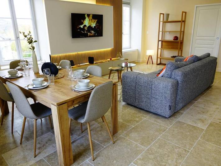 Appartement de vacances pour 8 personnes, avec Vue