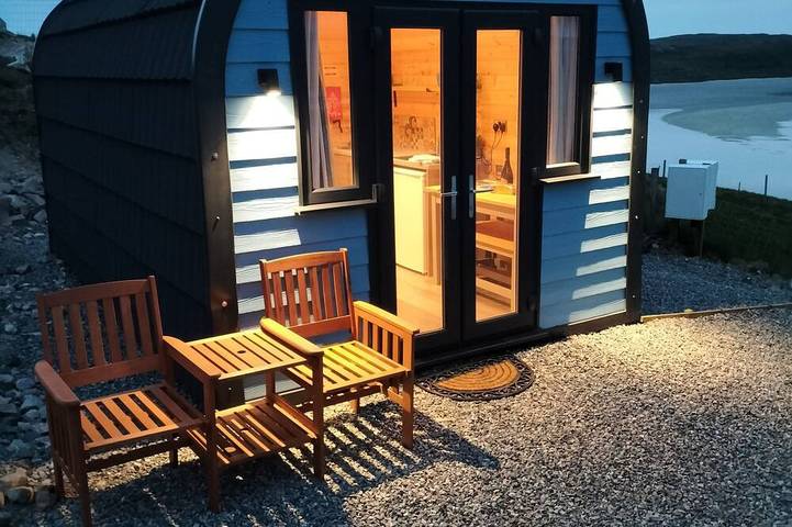 Blockhütte für 2 Personen, mit Garten - 1