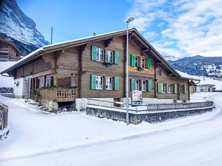 Ferienwohnung für 4 Personen, mit Ausblick in Grindelwald