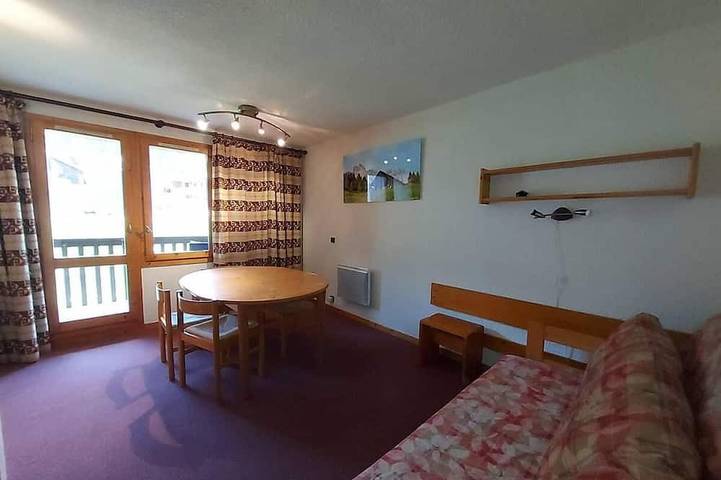 Ganze Wohnung, Bis 150m skipiste, 1te Etage, blick berg, balkon, fernseher, schließfach für die skier, 40m² in Valmorel, Les Avanchers-Valmorel