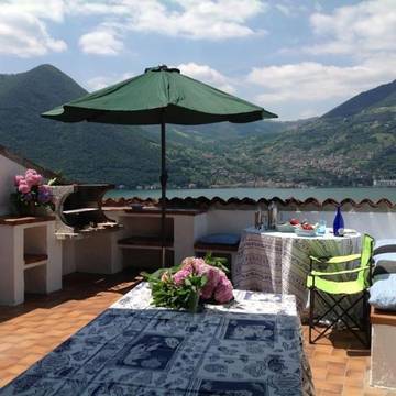 Gîte pour 6 personnes, animaux acceptés à Monte Isola