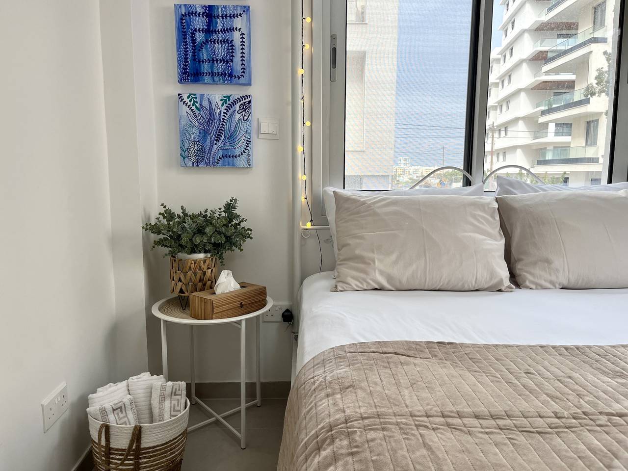 Apartamento entero, 143 Lca - Stay Blue House in Lárnaca, Distrito de Larnaca