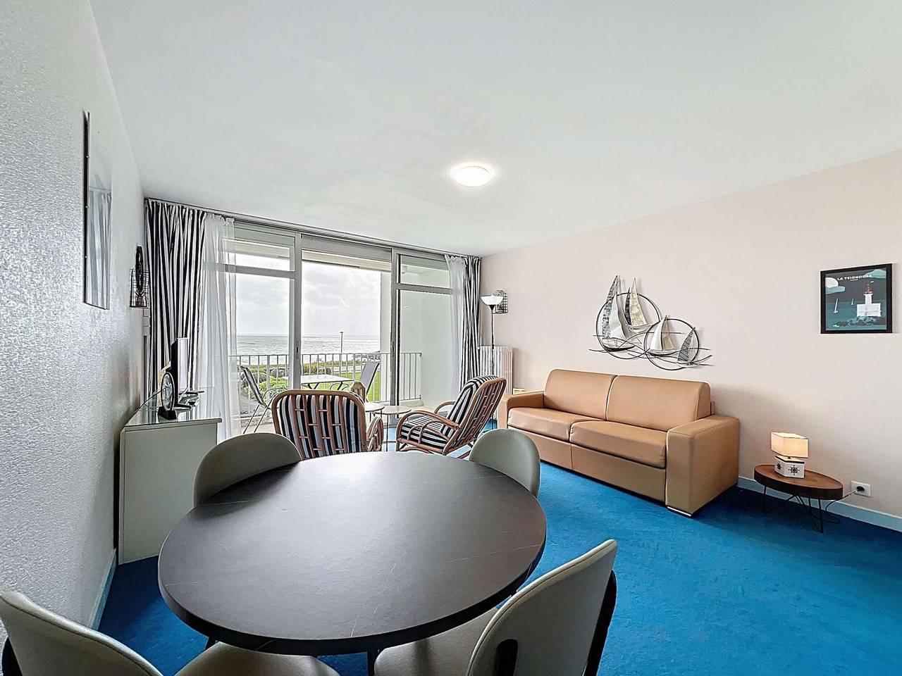 Studio entier, Quiberon - Studio 38m² avec Balcon face mer et Parking in Quiberon, Côte des Mégalithes