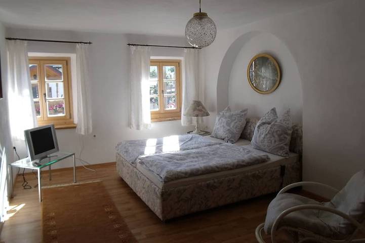 Vakantiewoning voor 5 personen, met balkon en zwembad in Ruhpolding