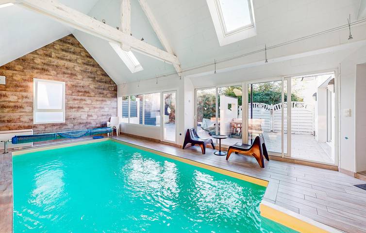 Location de vacances pour 7 personnes, avec terrasse ainsi que piscine et jardin à Moëlan-sur-Mer - 2