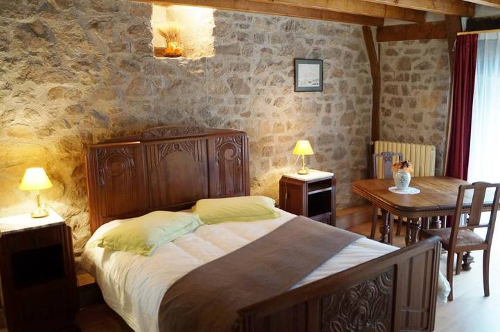 Chambre d’hôte pour 6 personnes, avec Jardin
