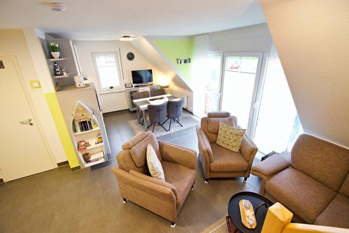 Hütte für 4 Personen, mit Balkon in Norddeich