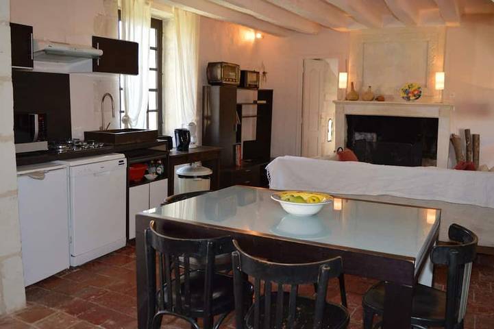 Gîte pour 4 personnes, avec jardin