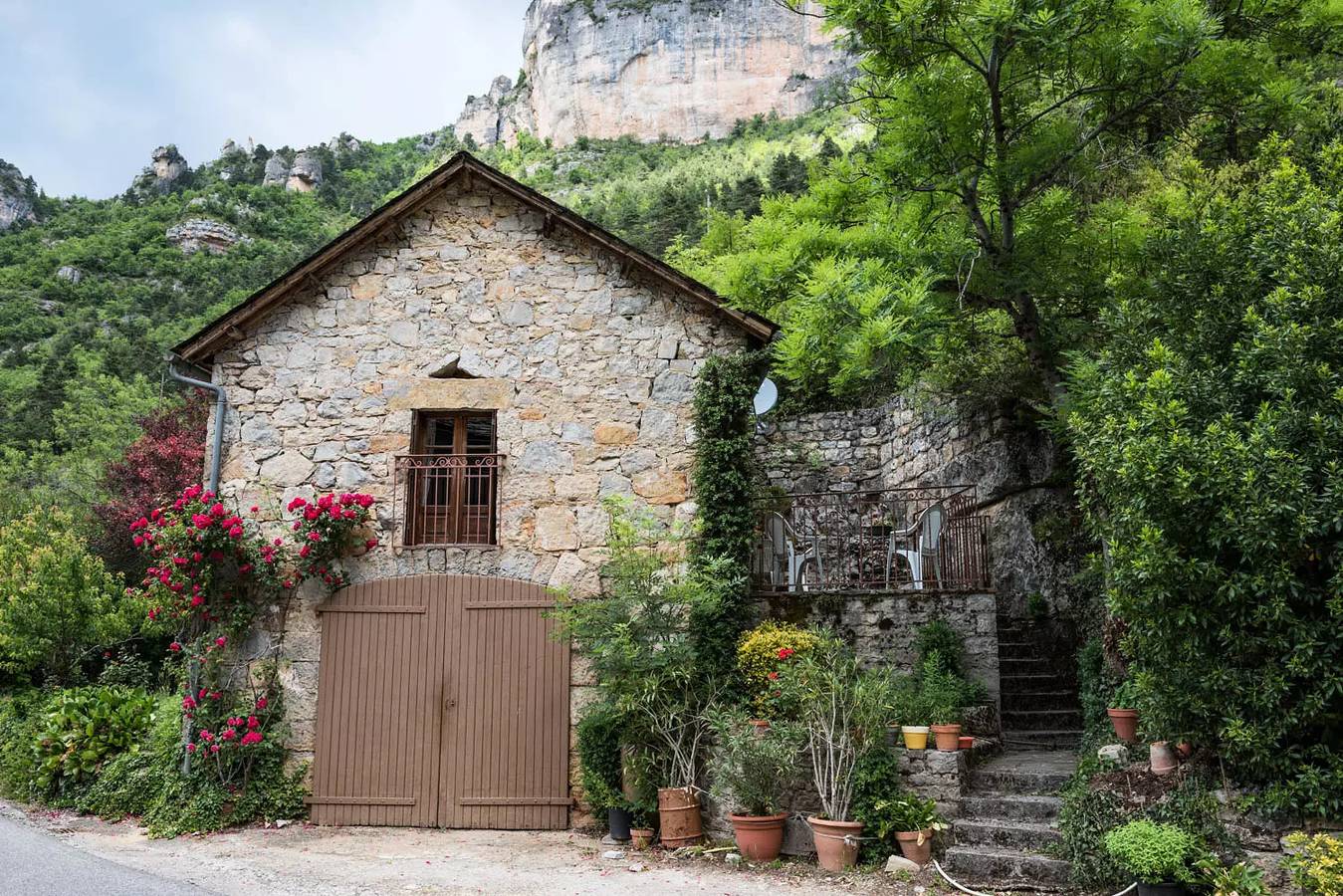 Gîte de France 3 personnes in Saint-Pierre-des-Tripiers, Parc naturel régional des Grands Causses