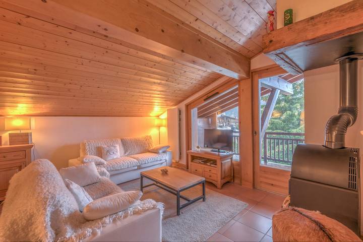 Chalet pour 4 personnes, avec Terrasse à Demi-Quartier