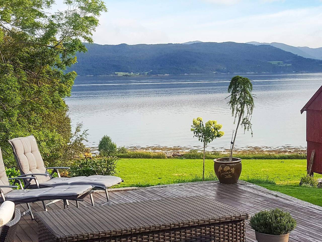 Meeresruhe im Freifjord in Kristiansund, Nördliches Fjordnorwegen