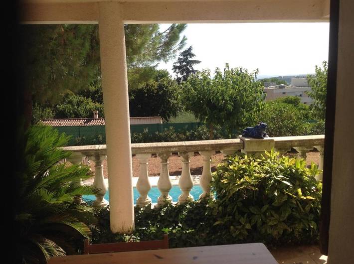 Maison d’hôte pour 2 personnes, avec Balcon et Terrasse ainsi que Jardin et Piscine à Nice