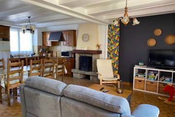 Gîte pour 6 personnes, avec jardin, animaux acceptés à Le Vivier-sur-Mer