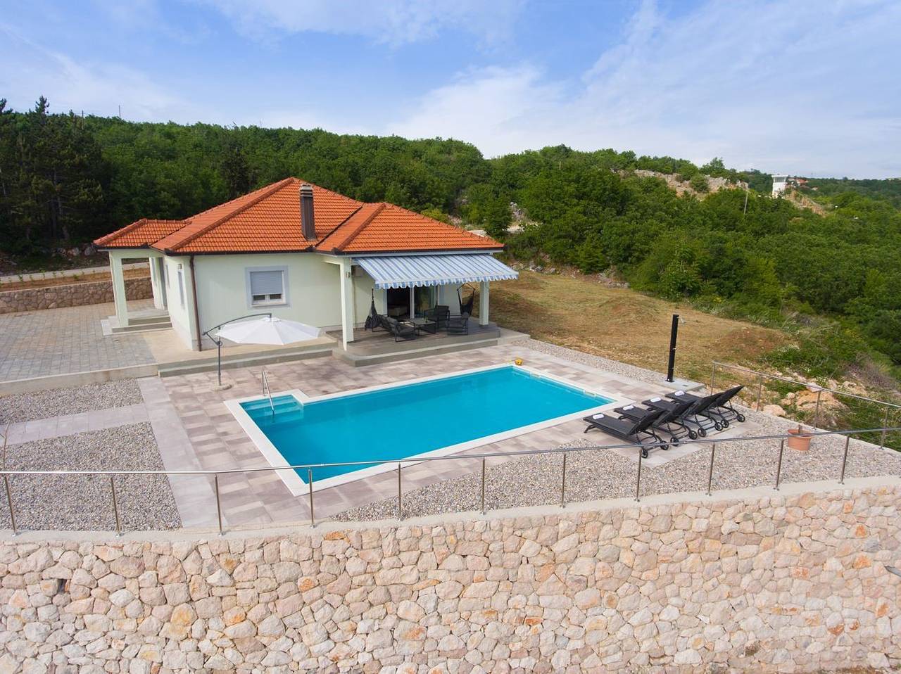 Villa Toni in Imotski, pool, private parking in Imotski, Makarska Riviera