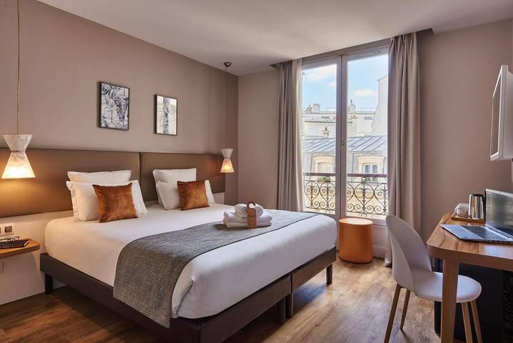 Hôtel pour 2 personnes, avec balcon et vue