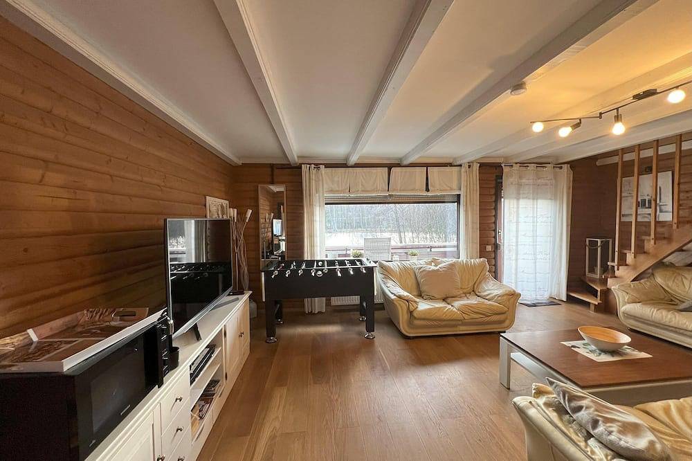Ganze Wohnung, Ferienwohnung mit Seeblick für 5 Personen & Hund – 75 m² pure Erholung in Kummersdorf (Arrach), Arrach