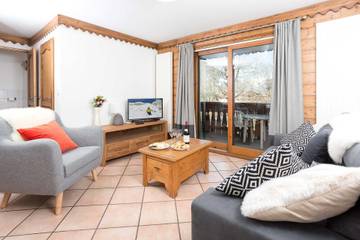 Cottage pour 4 personnes, avec balcon dans Gare De Chamonix Mont Blanc
