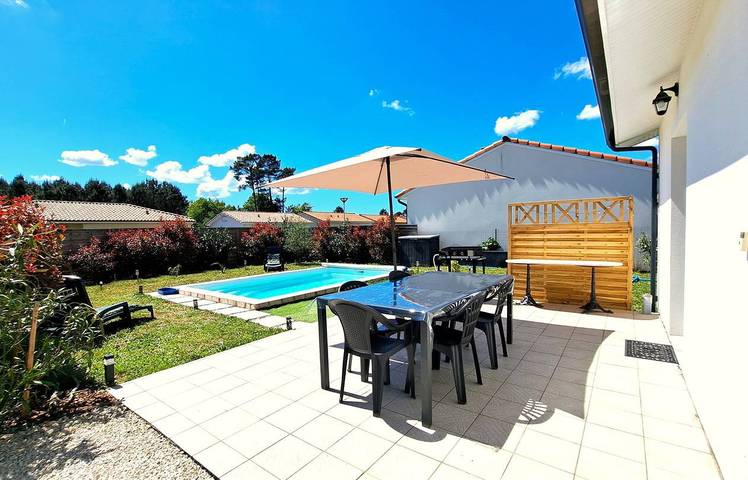 Location de vacances pour 5 personnes, avec piscine et jardin à Linxe - 3