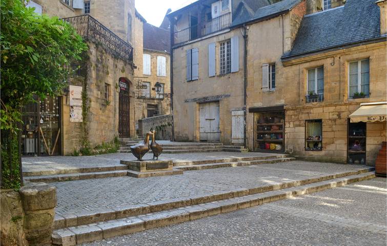 Sarlat 65: Zentrale Wohnung mit WiFi in Sarlat-la-Canéda, Périgord Noir