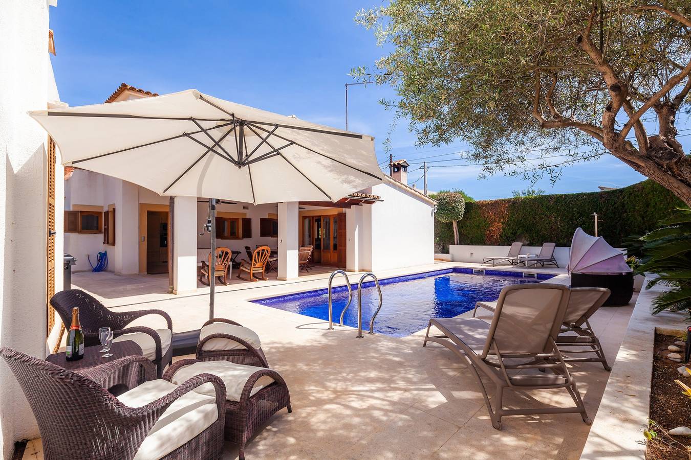 Ferienhaus 'Na Forana Cala Ratjada' mit privatem Pool, privater Terrasse und Wlan in Son Moll, Capdepera