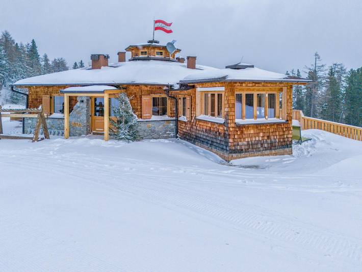 Ferienwohnung für 4 Personen, mit Terrasse und Sauna in Weißpriach