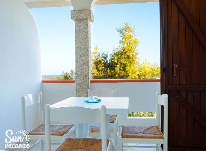 Gîte pour 4 personnes, avec balcon et jardin, animaux acceptés à Budoni