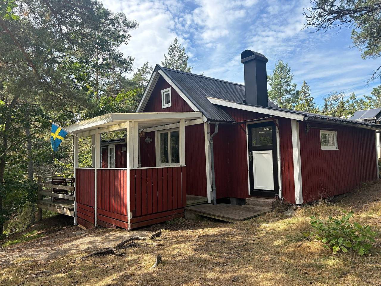 Hus Sinnermåla – Waldhütte am See in Småland für Naturfreunde & Angler in Högsby (Stadt), Högsby