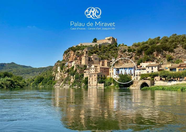 Apartamento para 2 personas, con Balcón y Terraza además de Vistas al lago y Vistas en Miravet