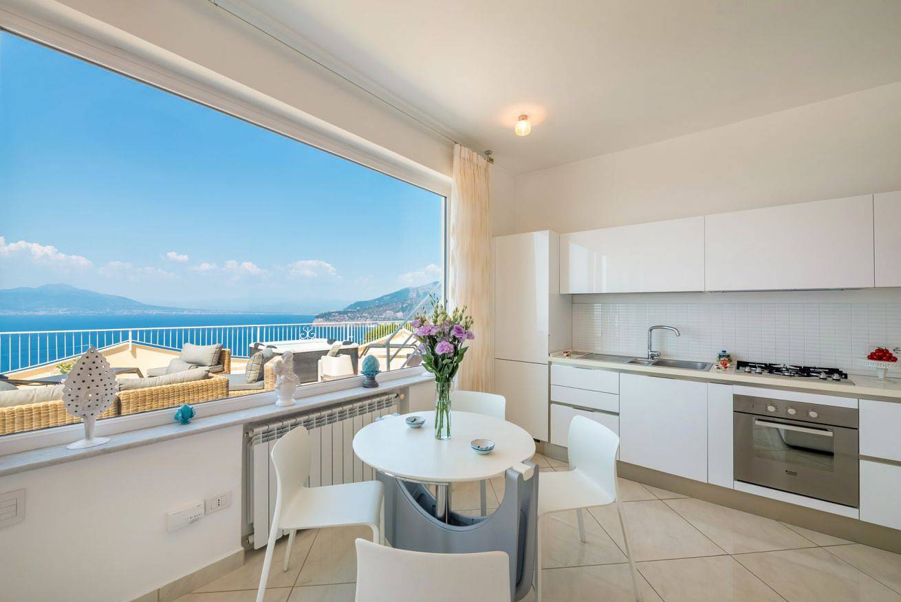 Villa per 10 persone con balcone/terrazza in Sorrento, Napoli e dintorni