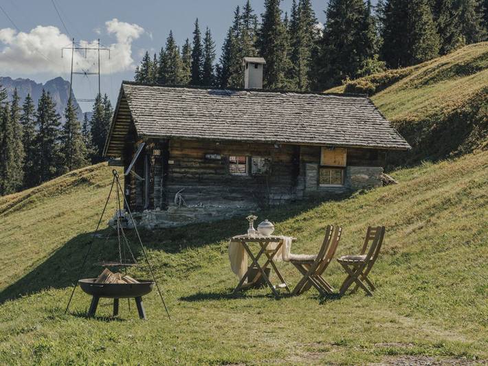 Ganze Ferienwohnung, Maiensäss Bächer Hütta, Safien Thalkirch - Maiensäss für max. 5 Personen in Safiental, Graubünden